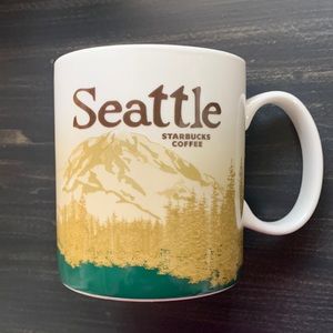 Starbucks Seattle 2008 Mt Rainier Global Icon Collector Series 16oz Mug